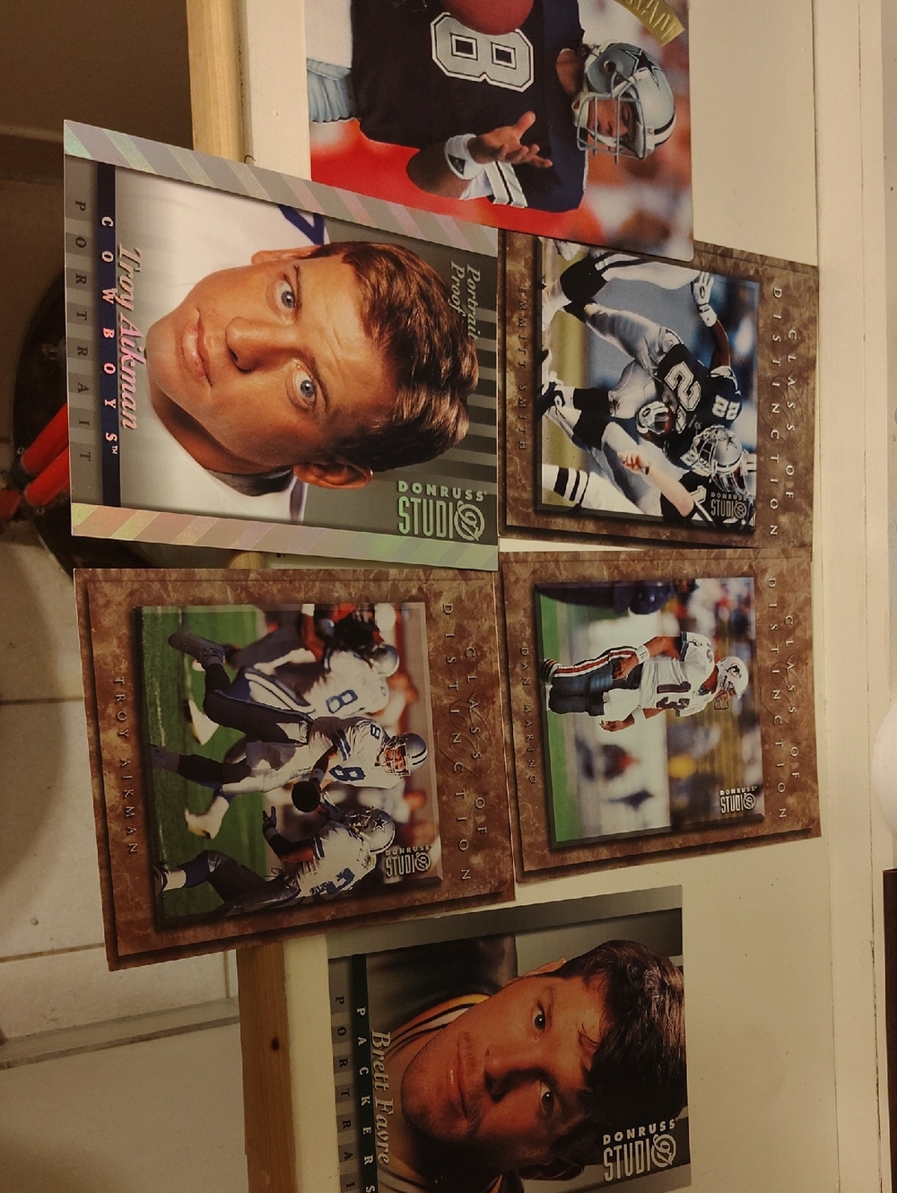 1997 Donruss Studioportaits 8×10 94 Action Packed Prototype Aikma Limite Edition